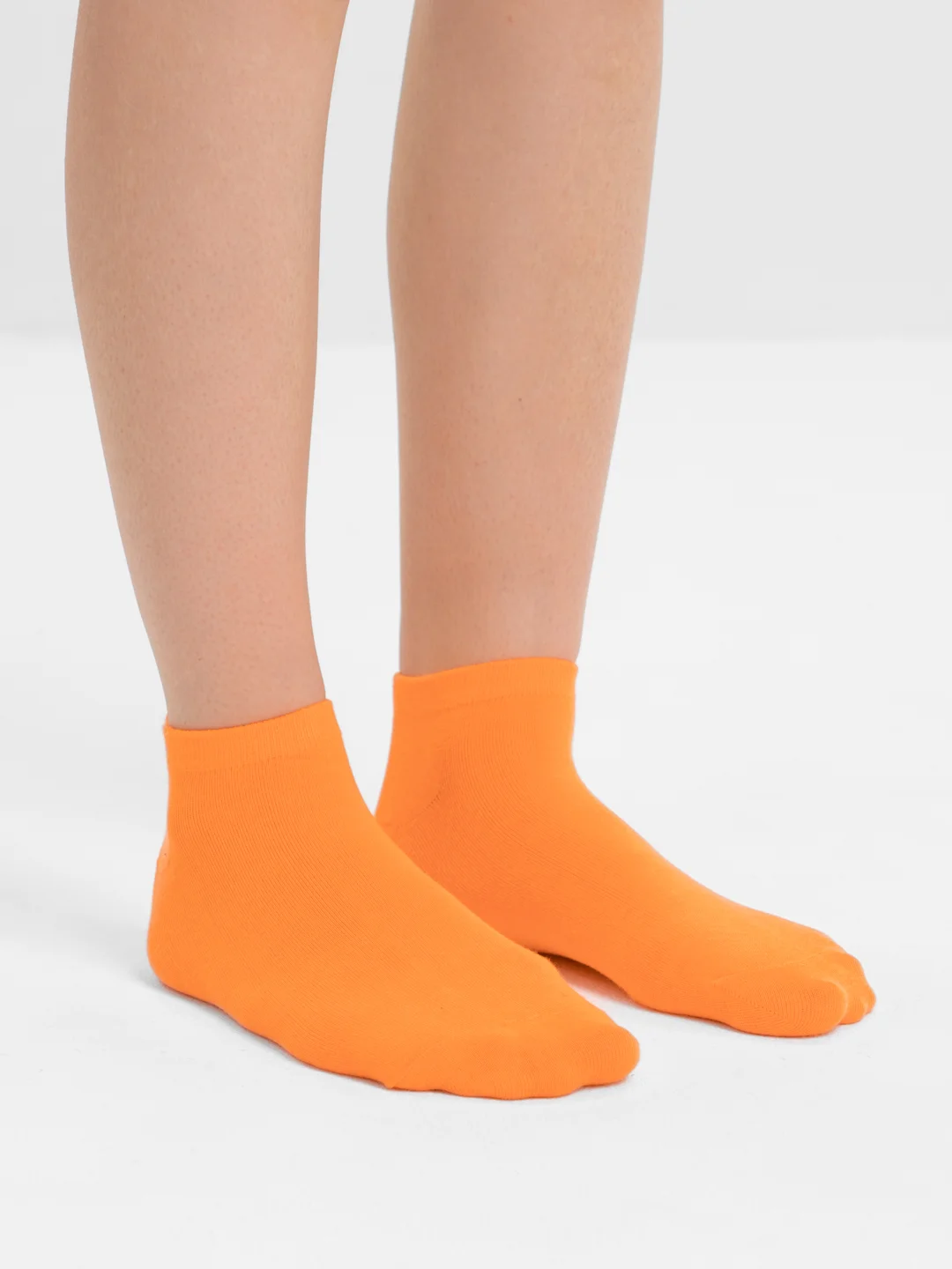 Оранжевый носки женские Bright color
