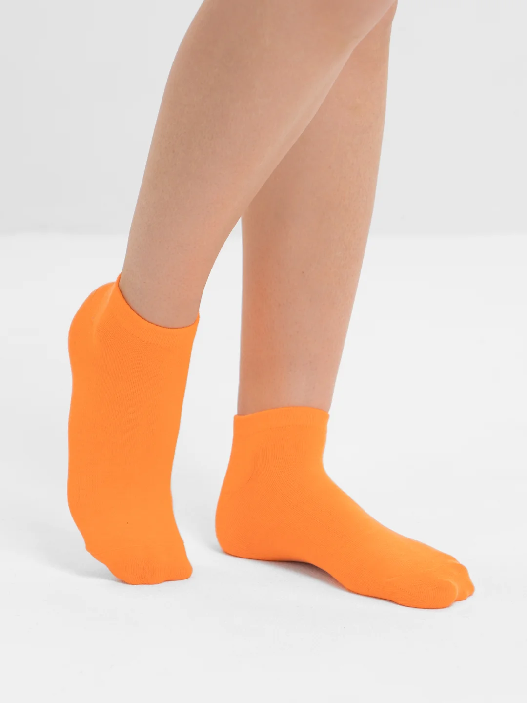 Оранжевый носки женские Bright color