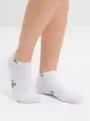 Белый носки женские из хлопка, с принтом