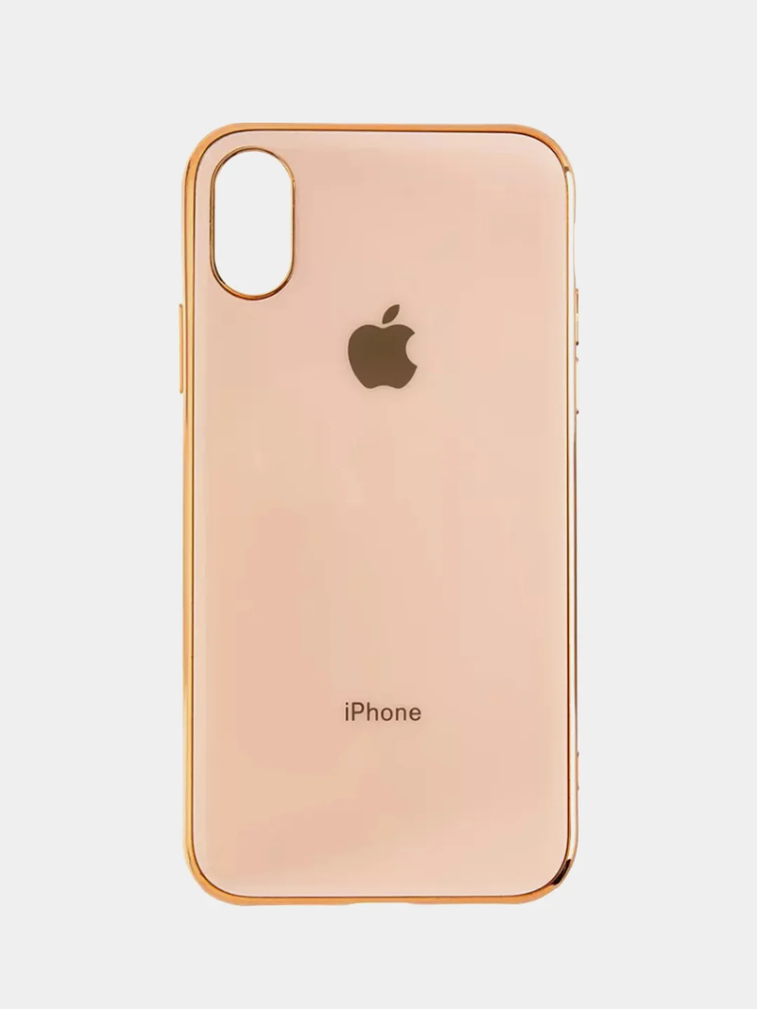 Розовый чехол для iPhone XS Max
