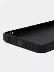 Черный чехол силиконовый с принтом для Xiaomi Poco M4 Pro 5G