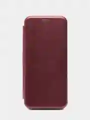 Багровый чехол книжка flip case / накладка / бампер для Samsung A51 A515F