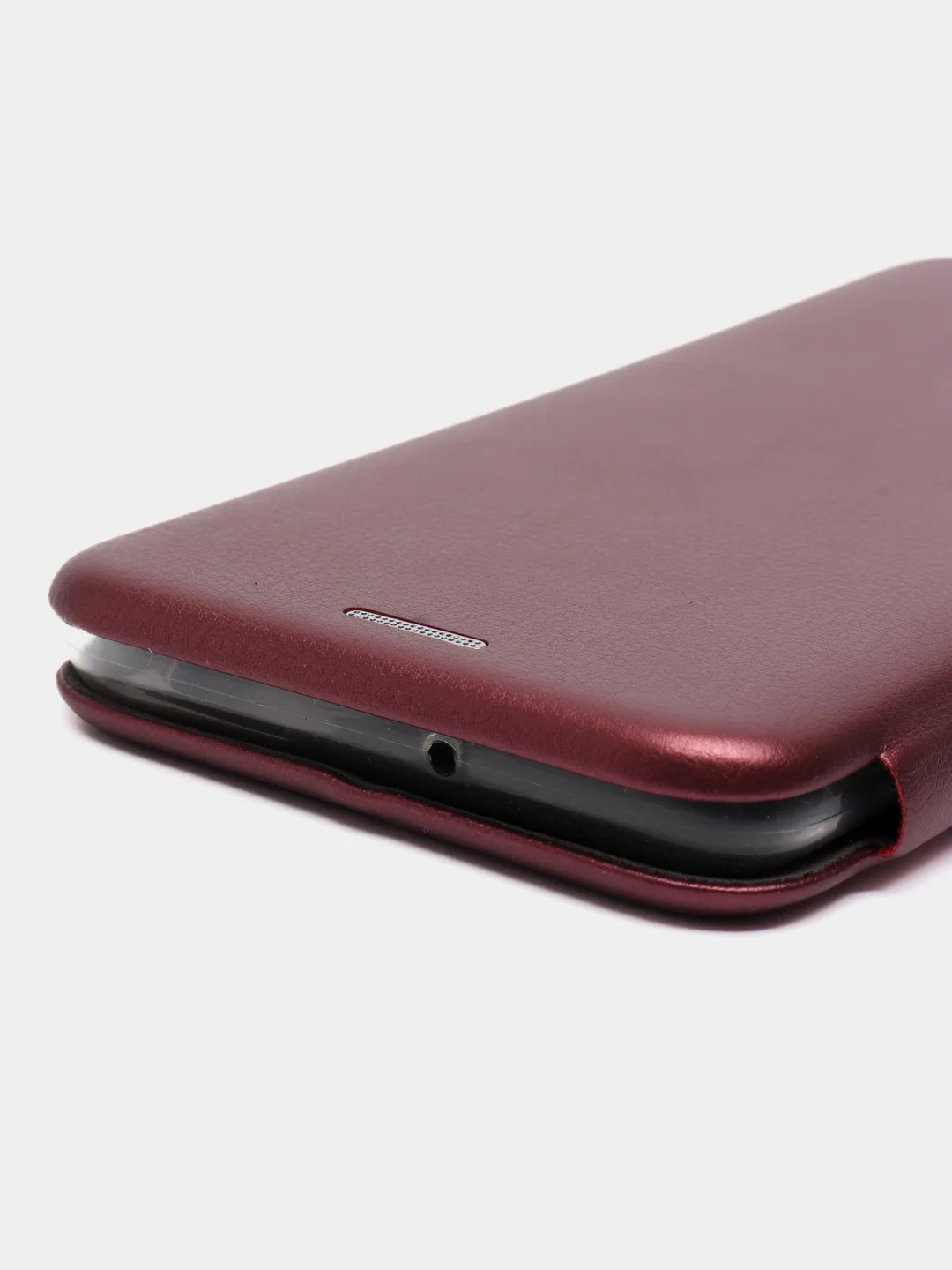 Багровый чехол книжка flip case / накладка / бампер для Samsung A51 A515F