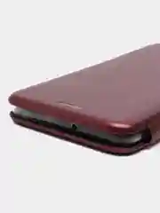 Багровый чехол книжка flip case / накладка / бампер для Samsung A51 A515F