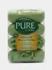 Мыло туалетное, твердое Duru, 4 шт, на основе натуральных масел