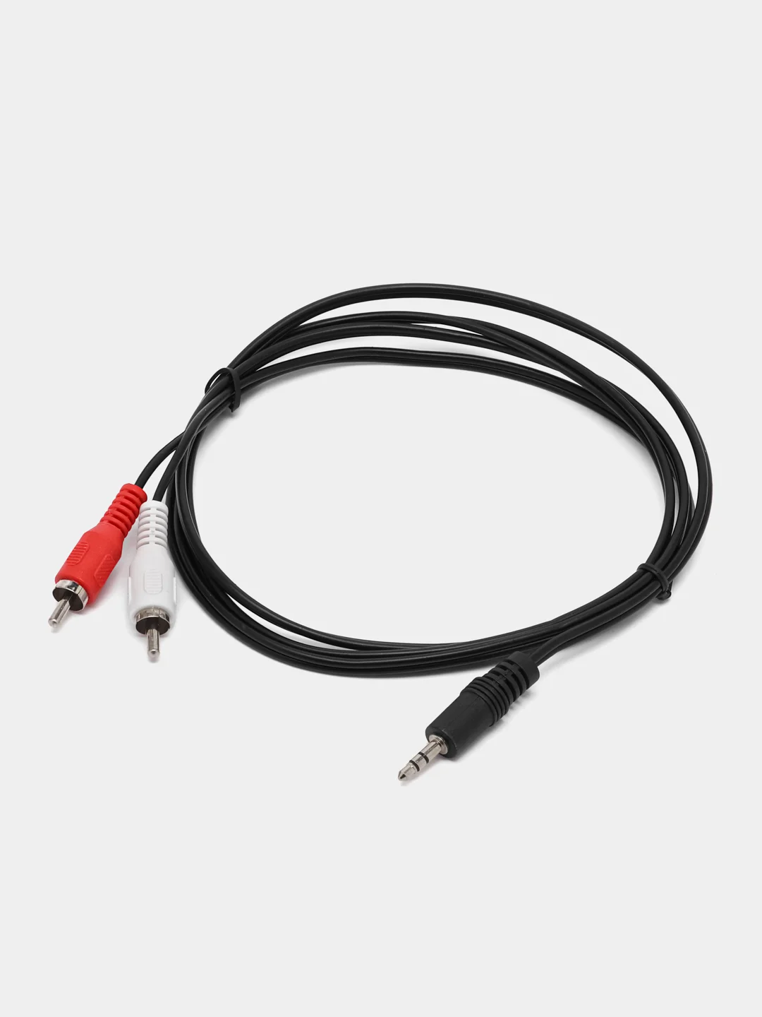 Аудио кабель Telecom TAV7183, 3.5 мм Jack to 2RCA, переходник, тюльпан