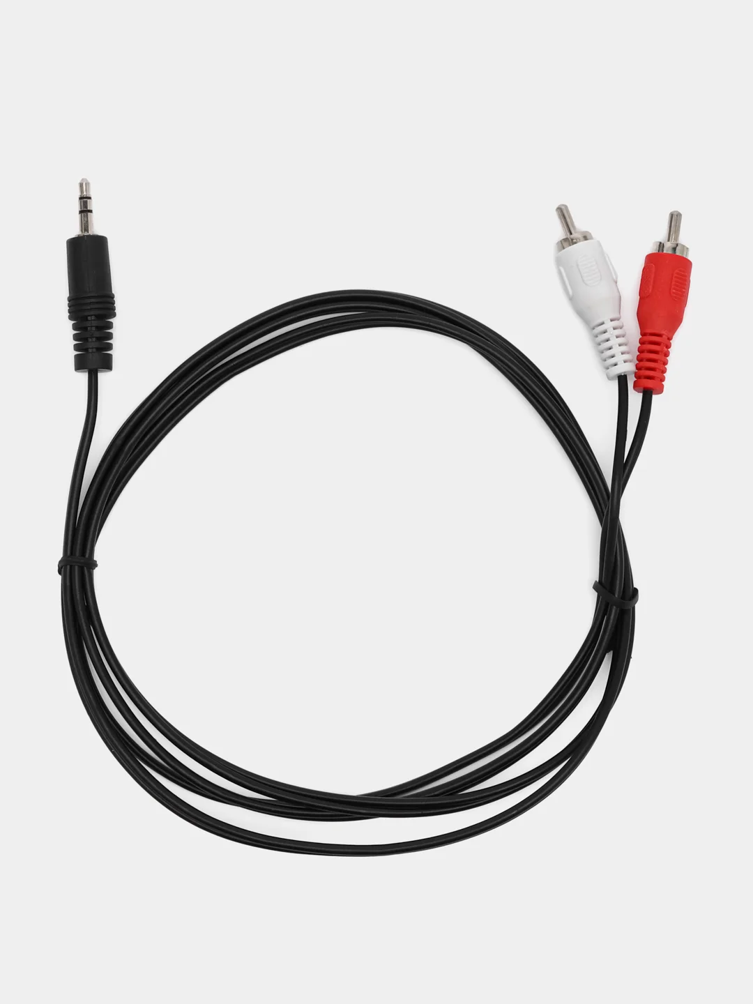 Аудио кабель Telecom TAV7183, 3.5 мм Jack to 2RCA, переходник, тюльпан