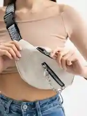 Белый сумка на пояс, поясная сумка, сумка через плечо, сумка спортивная