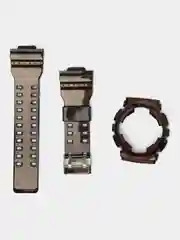 Черный ремешок прозрачный G-Shock GA100