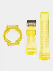 Желтый ремешок прозрачный G-Shock GA100