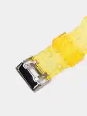 Желтый ремешок прозрачный G-Shock GA100