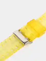 Желтый ремешок прозрачный G-Shock GA100