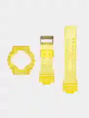Желтый ремешок прозрачный G-Shock GA100