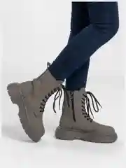 Черный ботинки женские удобные теплые