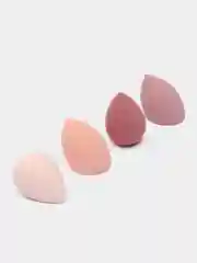 Розовый набор спонжей для макияжа, 4 штуки
