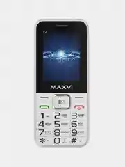 Белый мобильный телефон Maxvi P2, С КАМЕРОЙ, ФУНКЦИЯ POWER BANK, АККУМУЛЯТОР 2700мАч