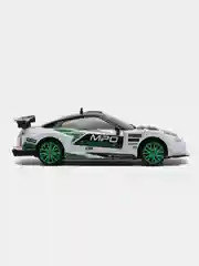 Белый дрифт-машинка на радиоуправлении Nissan GTR, подарок мальчику