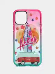 Фуксия чехол для iPhone 11, 11 Pro, 11 Pro Max, 12 Pro Max, 12 mini, X/XS, XS Max, 7+, 8+