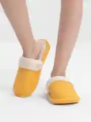 Желтый тапочки комнатные домашние женские, мужские