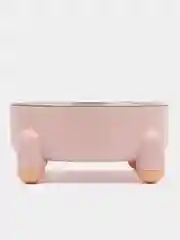 Розовый миска для кошек и собак