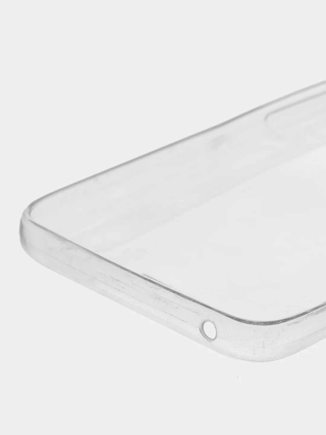 Прозрачный силиконовый чехол на HTC Desire 516