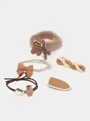 Молочный набор резинок для волос, набор для девочек, резинки для волос, резинки детские, заколки