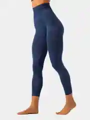 Синий лосины женские