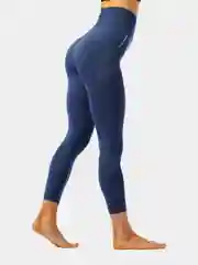 Синий лосины женские