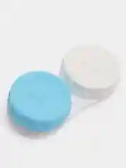 Синий контейнер для контактных линз
