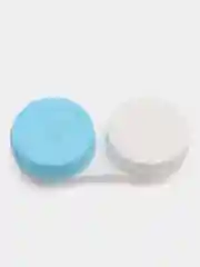 Синий контейнер для контактных линз
