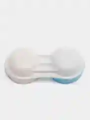 Синий контейнер для контактных линз