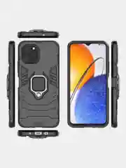 Чехол противоударный на Huawei Nova Y61 (Хуавей Нова У61), с кольцом