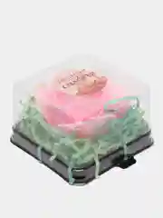Розовый мыло ручной работы "Роза"