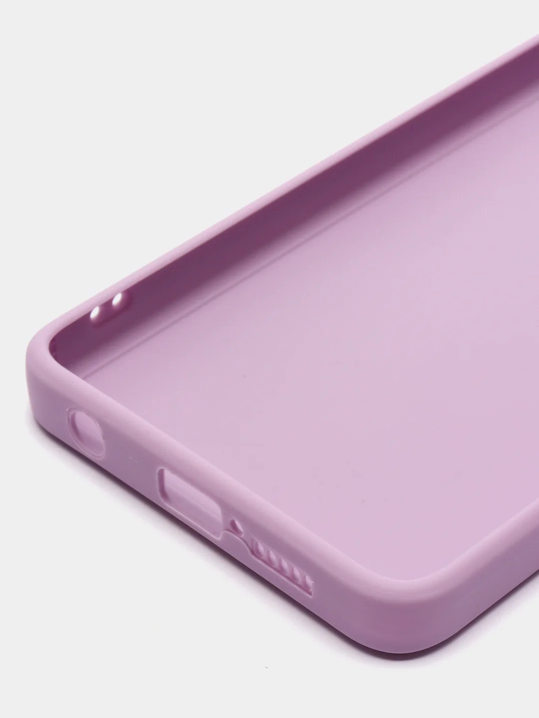 Лавандовый силиконовый чехол для Xiaomi Poco X3 NFC / X3 Pro, с защитой камеры