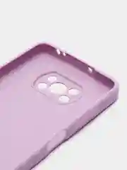 Лавандовый силиконовый чехол для Xiaomi Poco X3 NFC / X3 Pro, с защитой камеры