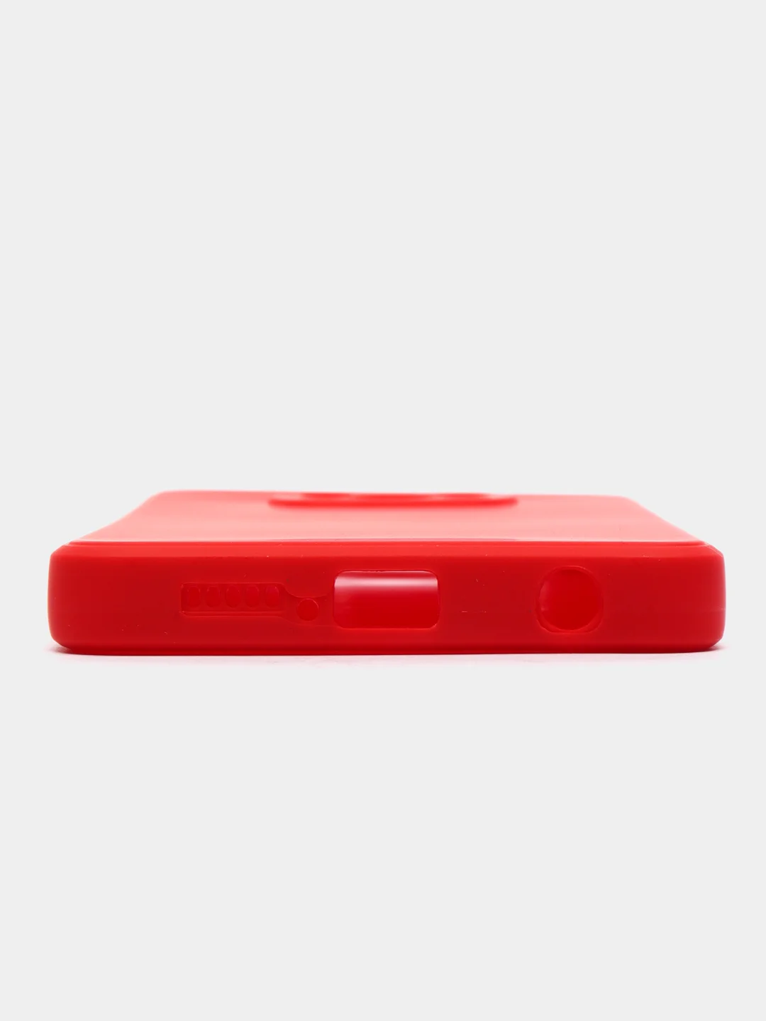 Красный силиконовый чехол для Xiaomi Poco X3 NFC / X3 Pro, с защитой камеры