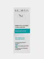 KORA, Крем-гель для век с маслом ши против отеков и морщин, 30 мл