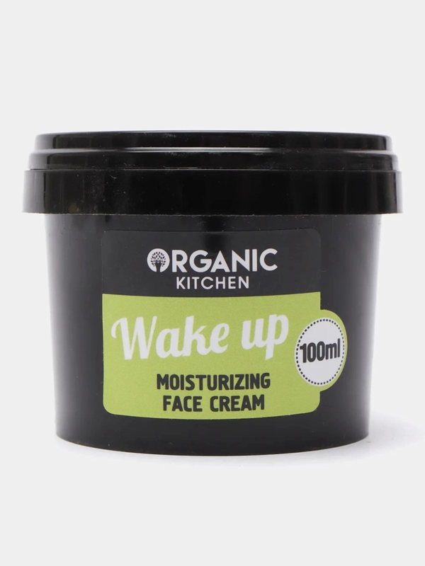 Крем для лица увлажняющии "Wake up", 100 мл Organic shop Kitchen