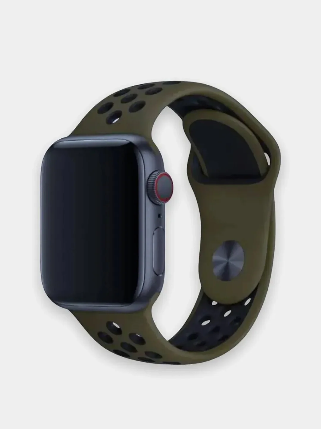 Зелёный хаки ремешок для Apple Watch 3/4/5/6/7/8/9/SE