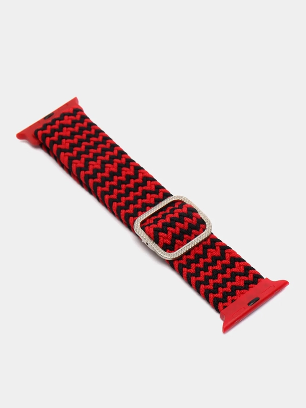 Нейлоновый ремешок для Apple Watch плетёный с пряжкой