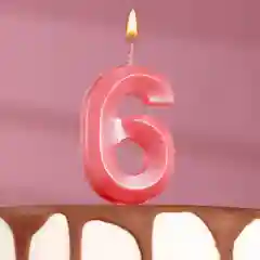 Свеча цифра для торта