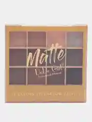 Пурпурный палетка матовых теней для век DoDo Girl Matte Eyeshadow, 12 цветов