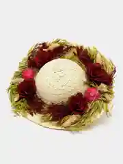 Багровый декоративное настенное украшение Lillo "Шляпа", 23 см