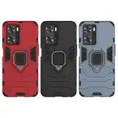 Чехол противоударный на Oppo A57s (Оппо А57с), с кольцом