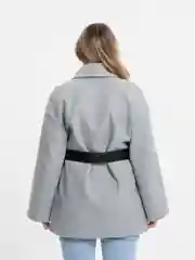 Серый пальто женское, кашемир