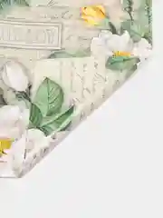 Желтый пакет подарочный с пластиковой ручкой/Прочный пакет на каждый день