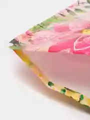 Розовый пакет подарочный с пластиковой ручкой, 38 х 38 см/Пакет плотный/Пакет на каждый день