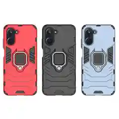Чехол противоударный с кольцом на Realme 10 4G (Реалми 10 4G)