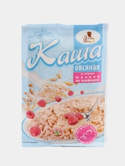 Каша овсяная, со вкусом малина со сливками, 35 г