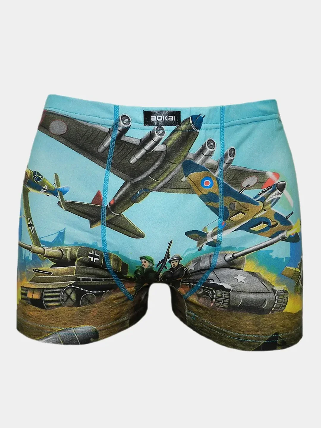 Бирюзовый трусы мужские BOKAI ASSAULT